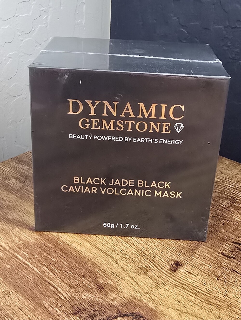 DYNAMIC GEMSTONE Black Jade Black Caviar Volcanic Mask — *RETAILS FOR $2950*